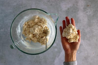 Dough for kale pie
