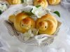 Croatian love bird buns baked for Valentines Day