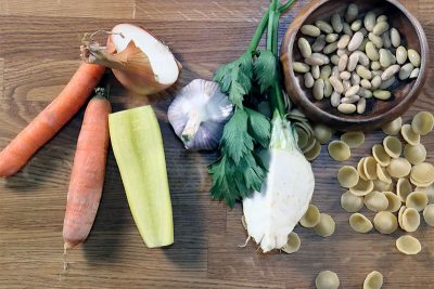 Croatian pasta fazol ingredients