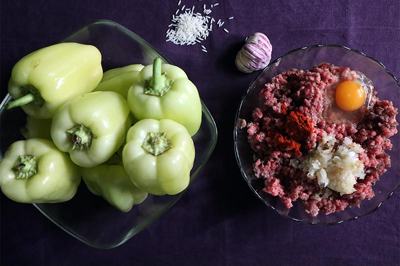 punjene paprike ingredients