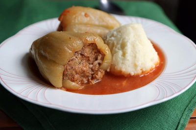 Croatian stuffed peppers