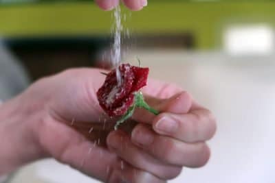 skradinska torta candied flowers