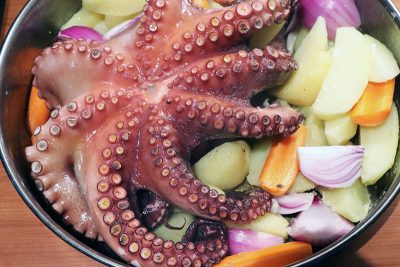 Hobotnica ispod peke recipe