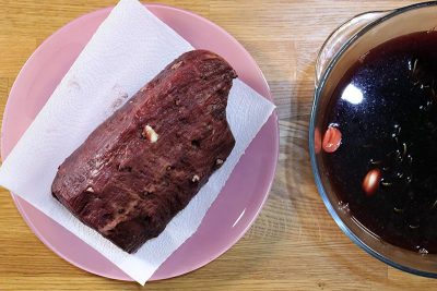Red wine marinade