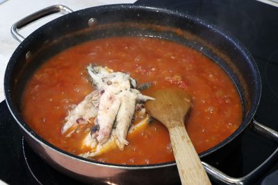 cooking brudet