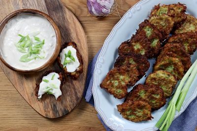 zucchini fritters recipe